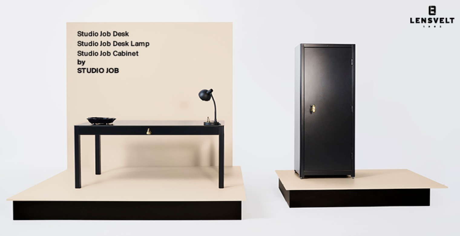 Studio Job Office Desk _ matches perfectly with Studio Job Cabinet and Studio Job Desk Lamp