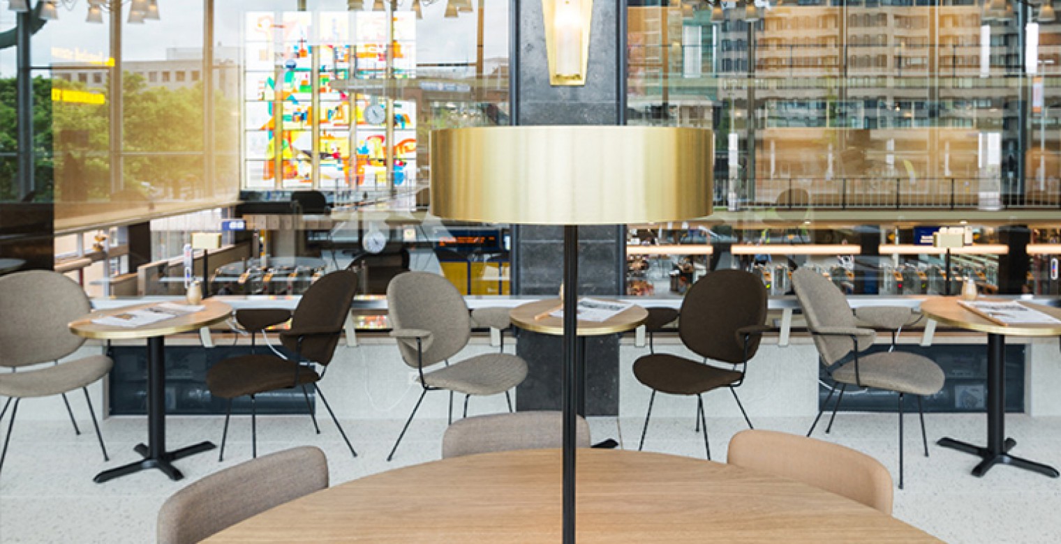 W.H. Gispen Chairs at Brasserie De Restauratie