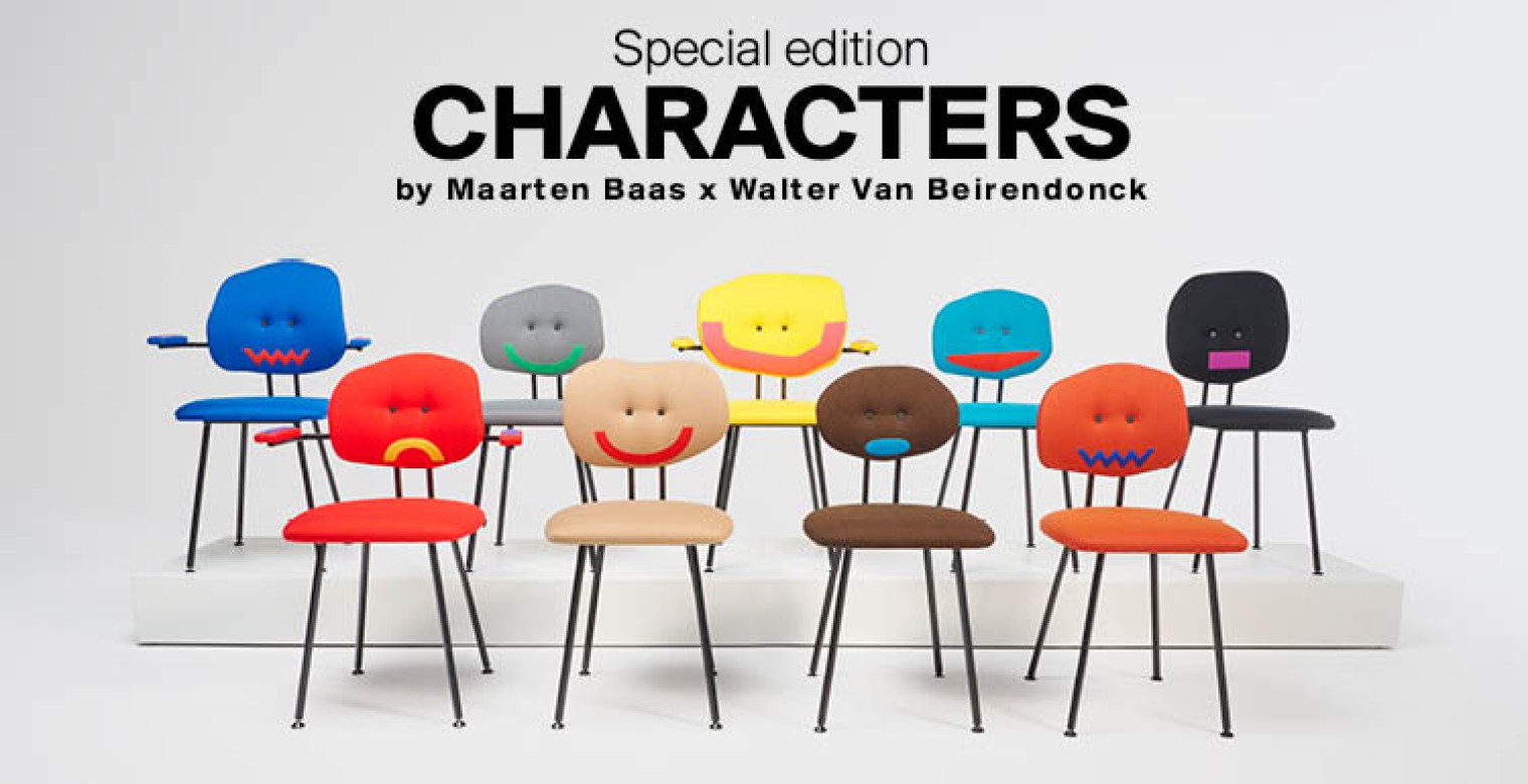 Limited Edition_is sold out CHARACTERS is a Collection by Maarten Baas x Walter Van Beirendonck